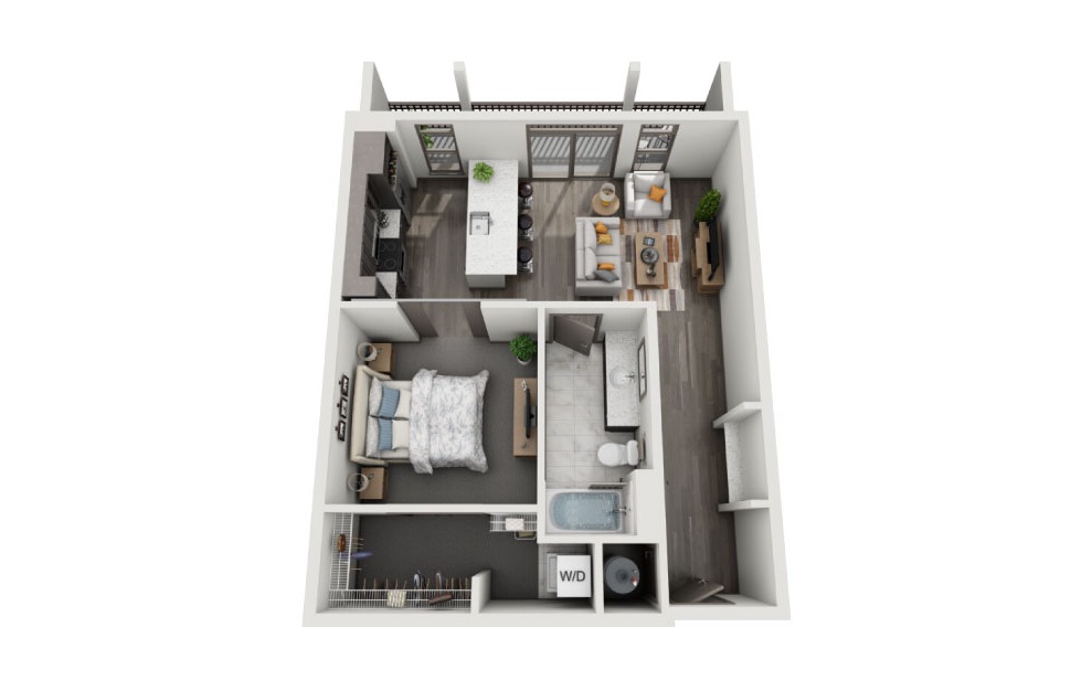 1 bedroom apartment for lease